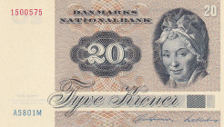 Denmark, 20 Kroner, 1972, UNC, p49b
Estimate: USD 40-80