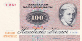 Denmark, 100 Kroner, 1986, AUNC, p51o
Estimate: USD 75-150