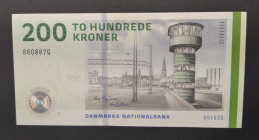 Denmark, 200 Kroner, 2016, UNC, p67f
Estimate: USD 50-100