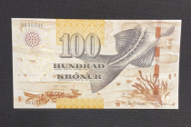 Faeroe Islands, 100 Kronur, 2011, UNC, p30
Estimate: USD 20-40