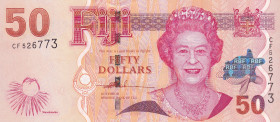 Fiji, 50 Dollars, 2007, UNC, p113a
Queen Elizabeth II. Potrait
Estimate: USD 50-100