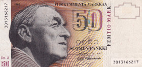 Finland, 50 Markkaa, 1986, XF, p118
Estimate: USD 15-30