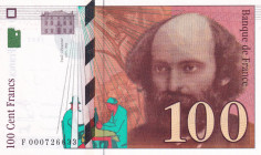 France, 100 Francs, 1997, UNC, p158a
Estimate: USD 50-100