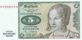 Germany - Federal Republic, 5 Deutsche Mark, 1980, UNC, p30b
Estimate: USD 15-30