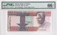 Ghana, 50 Cedis, 1980, UNC, p22b
PMG 66 EPQ, Bank of Ghana
Estimate: USD 20-40