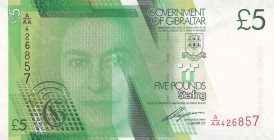 Gibraltar, 5 Pounds, 2011, UNC, p35
Estimate: USD 25-50