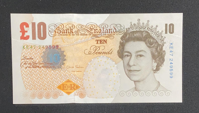 Great Britain, 10 Pounds, 2012, UNC, p389d
Queen Elizabeth II. Potrait
Estimat...