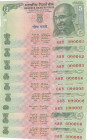 India, 5 Rupees, 2002/2008, UNC, p88A, (Total 9 consecutive banknotes)
Top 10 Serial Numbers
Estimate: USD 250-500