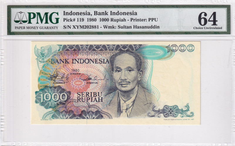 Indonesia, 5.000 Rupiah, 1997, UNC, p130f
PMG 65 EPQ
Estimate: USD 25-50