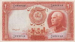Iran, 20 Rials, 1938, XF, p34A
There are pinhole.
Estimate: USD 75-150