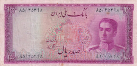 Iran, 100 Rials, 1951, VF, p50
There are stains and openings.
Estimate: USD 20-40
