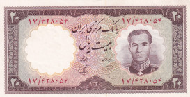 Iran, 20 Rials, 1961, UNC, p72
Light handling
Estimate: USD 20-40