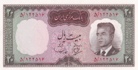 Iran, 20 Rials, 1965, UNC, p78a
Estimate: USD 20-40