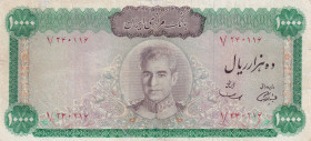 Iran, 10.000 Rials, 1972/1973, FINE, p96a
repaired
Estimate: USD 1200-2400