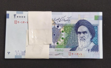 Iran, 20.000 Francs, 2014, UNC, p153, BUNDLE
(Total 100 consecutive banknotes)
Estimate: USD 30-60