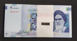 Iran, 20.000 Francs, 2014, UNC, p153, BUNDLE
(Total 100 consecutive banknotes)
Estimate: USD 30-60