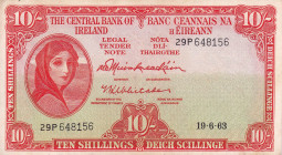 Ireland, 10 Shillings, 1963, XF(+), p63a
Stained
Estimate: USD 25-50
