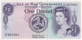 Isle of Man, 1 Pound, 1972, UNC, p29c
Queen Elizabeth II. Potrait
Estimate: USD 35-70
