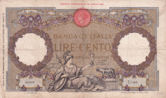 Italy, 100 Lire, 1938, VF, p55b
There is one pinhole
Estimate: USD 25-50