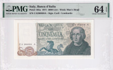 Italy, 5.000 Lire, 1971, UNC, p102a
PMG 64
Estimate: USD 150-300