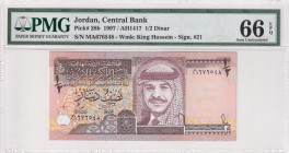 Jordan, 1/2 Dinar, 1997, UNC, p28b
PMG 66 EPQ
Estimate: USD 30-60