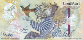 Kazakhstan, UNC, TEST NOTE
Blue Bird
Estimate: USD 30-60