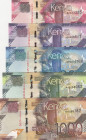 Kenya, 50-100-200-500-1.000 Shillings, 2019, UNC, pNew, (Total 5 banknotes)
Estimate: USD 25-50