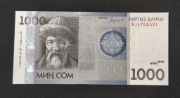 Kyrgyzstan, 1.000 Som, 2016, UNC, p29b
Estimate: USD 15-30