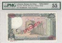 Lebanon, 250 Livres, 1978/1988, AUNC, p67s, SPECIMEN
PMG 55
Estimate: USD 50-100