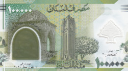 Lebanon, 100.000 Livres, 2020, UNC, pNew
Commemorative and Polymer Banknote
Estimate: USD 30-60