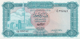 Libya, 1 Dinar, 1972, UNC(-), p35b
Estimate: USD 60-120