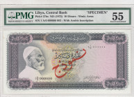 Libya, 10 Dinars, 1972, AUNC, p37bs, SPECIMEN
PMG 55
Estimate: USD 50-100