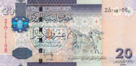 Libya, 20 Dinars, 2009, UNC, p74
Estimate: USD 20-40