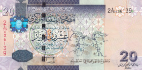 Libya, 20 Dinars, 2009, UNC, p74
Estimate: USD 20-40
