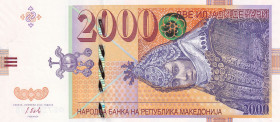 Macedonia, 2.000 Denari, 2016, UNC, p24
Estimate: USD 60-120