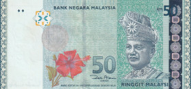 Malaysia, 50 Ringgit, 2009, UNC, p50a
Estimate: USD 20-40
