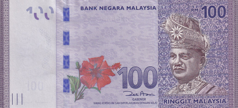 Malaysia, 100 Ringgit, 2011, UNC, p56a
Estimate: USD 50-100