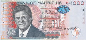 Mauritius, 1.000 Rupees, 2015, AUNC(-), p63b
Estimate: USD 15-30