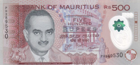 Mauritius, 500 Rupees, 2017, UNC, p66c
Polymer plastics banknote
Estimate: USD 40-80