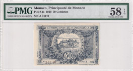 Monaco, 50 Centimes, 1920, AUNC(+), p3a
PMG 58 EPQ
Estimate: USD 200-400