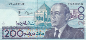 Morocco, 200 Dirhams, 1987, UNC, p66d
Estimate: USD 50-100