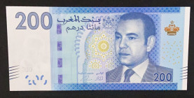Morocco, 200 Dirhams, 2012, AUNC, p77
Estimate: USD 15-30