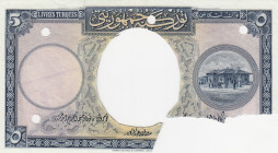 Turkey, 5 Livres, 1927, POOR, p120
Estimate: USD 50-100