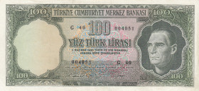 Turkey, 100 Lira, 1969, XF, p182, 5.Emission
Pressed
Estimate: USD 50-100