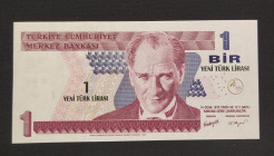 Turkey, 1 New Lira, 2005, UNC, p216, 8.Emission
Top 100 Serial Numbers
Estimate: USD 40-80