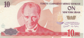 Turkey, 10 New Lira, 2005, UNC, p218, 8.Emission
Full Radar, Top 100 Serial Numbers
Estimate: USD 100-200