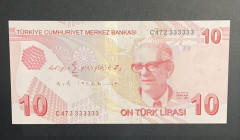 Turkey, 10 Lira, 2017, UNC, p223c, 9.Emission
6 Radar
Estimate: USD 50-100