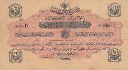 Turkey, Ottoman Empire, 1/2 Livre, 1916, VF, p89, Talat / Hüseyin Cahid
V. Mehmed Reşad Period, AH: 6 August 1332,sign: Talat / Hüseyin Cahid
Estima...