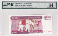 Myanmar, 5.000 Kyats, 2009, UNC, p81
PMG 64
Estimate: USD 25-50