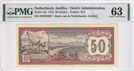 Netherlands Antilles, 50 Gulden, 1972, UNC, p11b
PMG 63, Dutch Administration
Estimate: USD 350-700